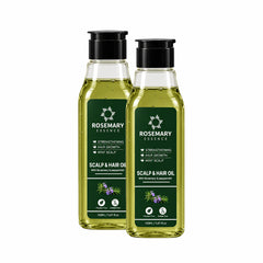 Rosemary 150ml Hair Oil Combo for Hair Growth & Mint Scalp With Rosemary and Peppermint
