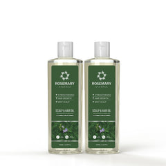Rosemary 100ml Hair Oil Combo for Hair Growth & Mint Scalp With Rosemary and Peppermint